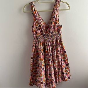 H&M Floral Fit and Flare Sundress